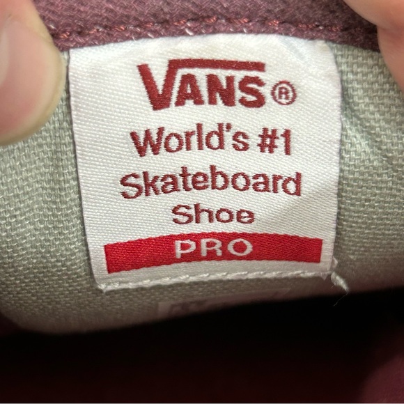 Vans Pro Ultracush Skateboard Maroon Low Top Sneakers Shoes Mens 6.5 Womens 8. - Picture 9 of 13